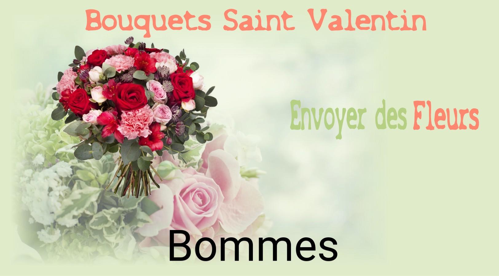 Roses de Saint-Valentin livrées à Bommes